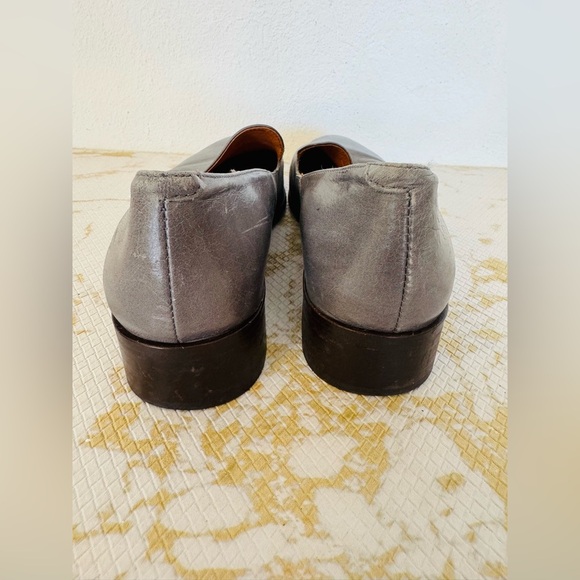 🔥🔥FINAL CLEARENACE 🔥🔥 L’INTERVALLE Gray Leather Women’s Shoes - Picture 7 of 9